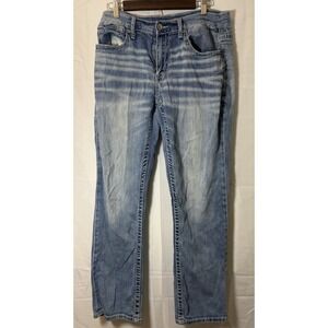 BKE 34R Jake Straight Leg Men Buckle Jeans 34x30
